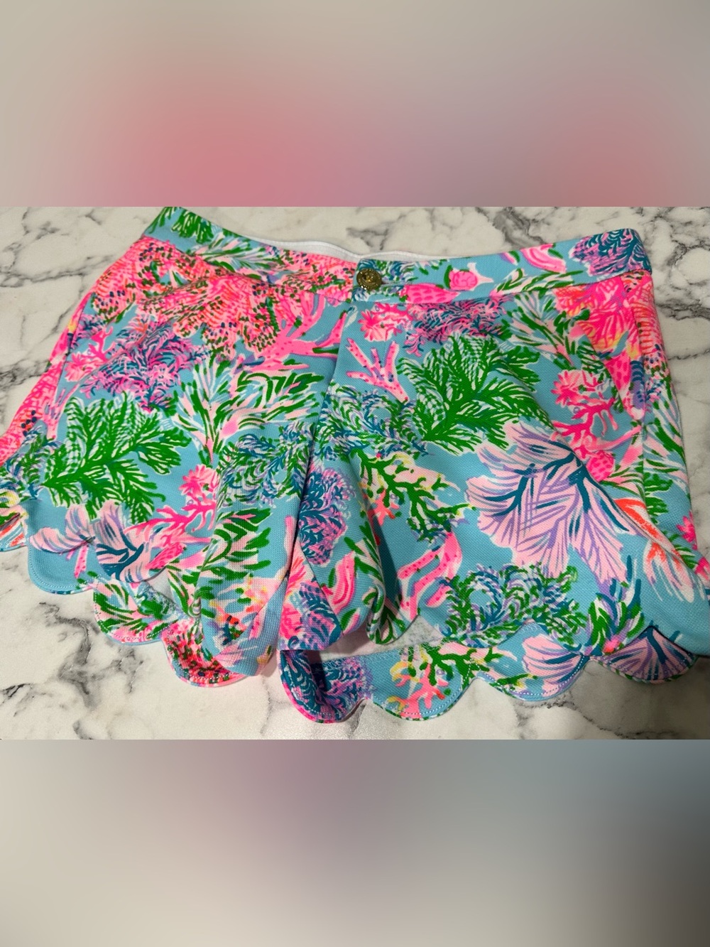 Lilly Pulitzer Buttercup Knit Shorts - New with tags - Size 6